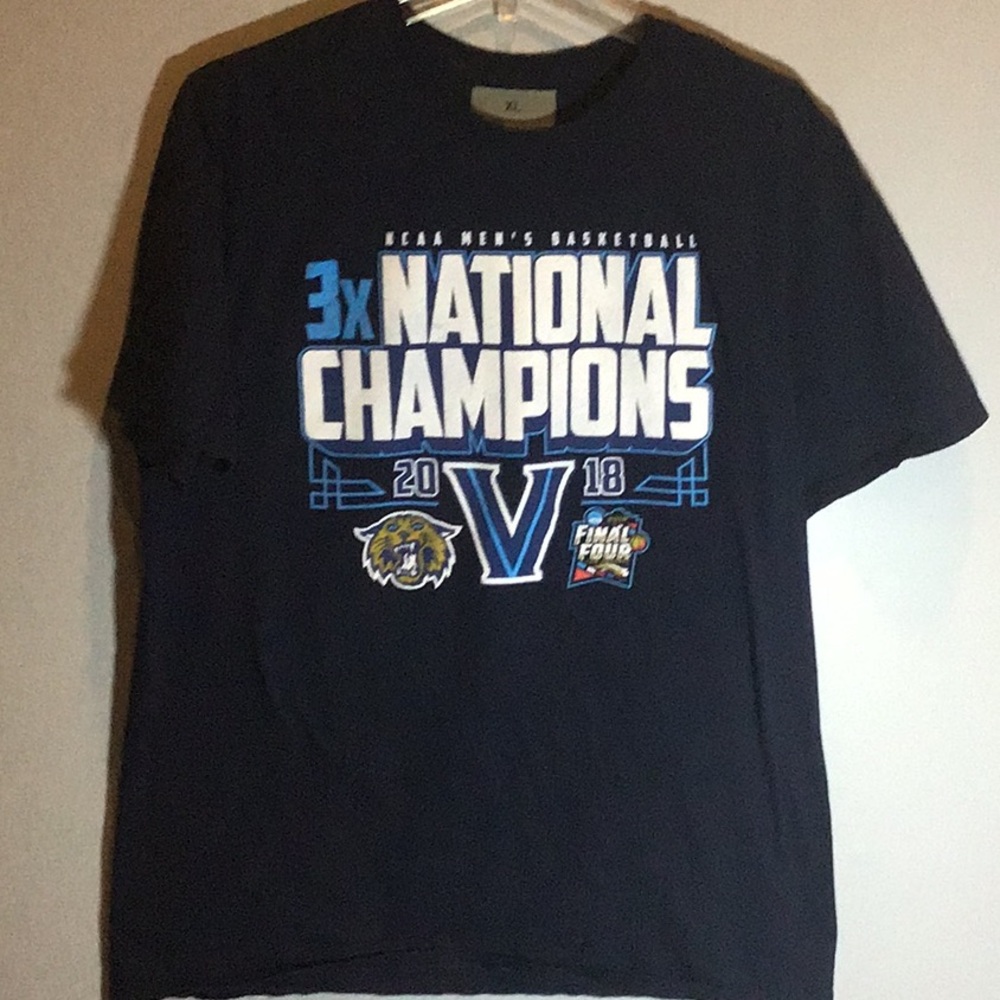 NCAA Villanova 2018 basketball champions t-shirt